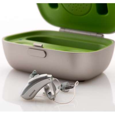 Rechargeable hearing aids Audeo B50-R with Mini Charger